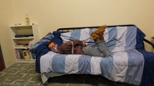 www.boundguys.com - Hog Tied and Helpless thumbnail